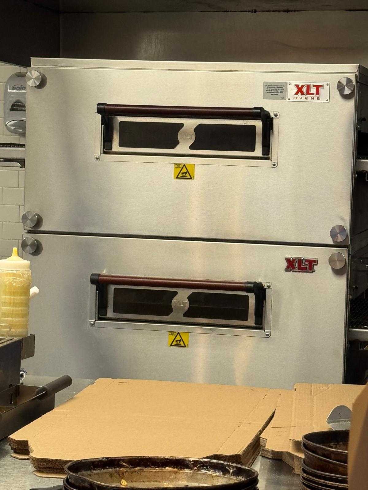 XLT conveyor ovens in a commercial kitchen